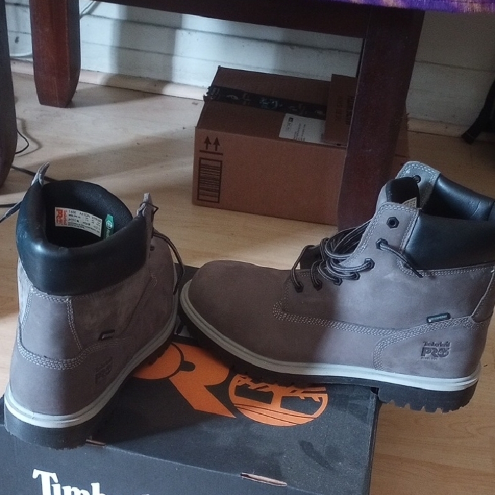 Timberland PRO Men's Gray Work Boots